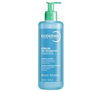 BIODERMA Sébium Gel Moussant - Nettoyant purifiant doux - Élimine l’excès de sébum et les impuretés - Peaux mixtes à grasses - Prescrit par des dermatologues - Flacon-pompe 400 ml