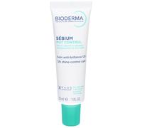 Bioderma Sébium Mat Control Soin Anti-Brillance 12h 30 ml - Tube 30 ml