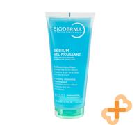 BIODERMA Sebium Purifiant Démaquillage Gel Moussant 200ml Désincruste Pores Gras