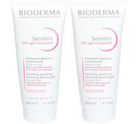 Bioderma Sensibio DS+ Gel Moussant Nettoyant Apaisant Assainissant Produit(S) Nettoyant(S) 2x200 ml