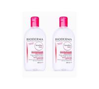 Bioderma Sensibio H2o 500ml 2 Units Make-up Remover Rose