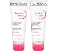 BIODERMA Sensibio Masque apaisant et hydratant intense Masque(S) Pour Le Visage 2x75 ml