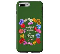Biodiversité Florale - Mon Esprit Animal Fleur Coque pour iPhone 7 Plus/8 Plus