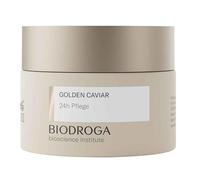 BIODROGA Bioscience Institute Golden Caviar Soin anti-âge pour le visage 24 h 50 ml - Soin de la peau anti-âge à l'extrait de caviar - Réduit les ridules, donne de l'énergie et renforce la résistance