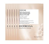 Biodroga Masque facial à l'acide hyaluronique 6x16ml - Lifting Polaire Masque Skincare Soin Hyaluronique Face Lift Booster Vegan Effect Care Bioscience Institut