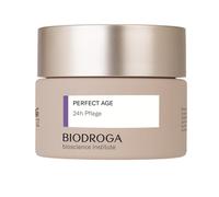Biodroga Soin raffermissant anti-âge 24 h 50 ml - Crème hydratante anti-rides Skincare Vegan Perfect Age Bioscience Institut