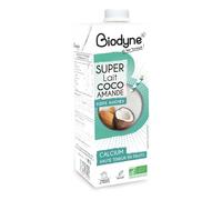 BIODYNE - Super Lait Amande Coco Délicieux et Riche en Nutriments, Brique 1L - Lot de 3