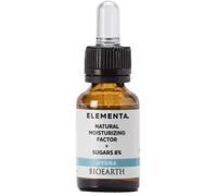 Bioearth Elementa Booster Visage Sérum Naturel Hydratant Factor + Sucres 8% Hydratante 15 Ml Fabriqué En Italie Bio Végétalien