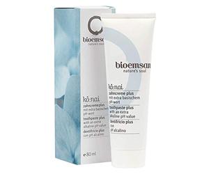 Bioemsan Dentifrice Plus - Herbes naturelles bio et minérales pour une protection efficace des caries, une fraîcheur à long terme, un soin doux des gencives, respectueux de l'environnement, sans