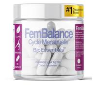 BioEssentials FemBalance® Complément Naturel de Soutien Prémenstruel pour Femmes - Équilibre du Cycle Menstruel & Soulagement des Crampes avec Ashwagandha, Camomille, Magnésium, Gingembre