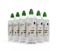 Bioéthanol liquide Höfats - lot de 6 bouteilles 1L