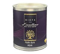 Biofa - Huile dure aqua 0.75L - Protection des bois (meubles, sols, ...) incolore - Faible teneur en COV