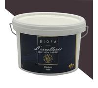 Biofa - Peinture écologique pour intérieur Murs & plafonds, finition Mate - Sans solvants, faible en COV, sans odeurs - Très résistante - Multisupport - Application facile (Graphite, 1 Litre)
