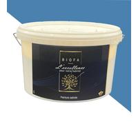 Biofa - Peinture écologique pour intérieur Murs & plafonds, finition Satinée - Sans solvants, faible en COV, sans odeurs - Très résistante - Multisupport - Application facile (Indigo, 4 Litres)