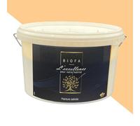 Biofa - Peinture écologique pour intérieur Murs & plafonds, finition Satinée - Sans solvants, faible en COV, sans odeurs - Très résistante - Multisupport - Application facile (Papaye, 4 Litres)