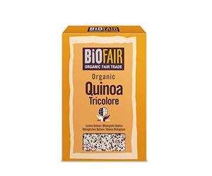 BioFair, Grains de quinoa organiques tri-colores -blanc/rouge/noir ~ commerce équitable 500g