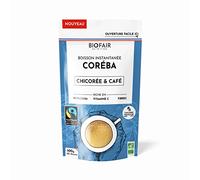 BIOFAIR NUTRITION - Boisson Instantanée bio CORÉBA - Chicorée & Café - Riche en Potassium Calcium Vitamine C - Fabriqué en France