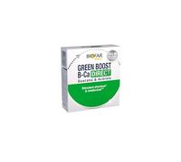 BIOFAR - GREEN BOOST B-CA DIRECT - Complément Alimentaire - Stimulant Physique + Intellectuel - Goût Cappuccino - Sans Sucres ni Colorant Artificiel - 14 Sticks Orodispersibles (Sans Eau) - 42 g