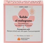 Biofficina Toscana Shampoing-Douche Solide à la Grenade - 80 g