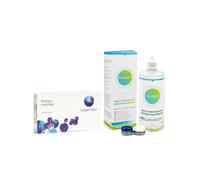 Biofinity Multifocal CooperVision (6 lentilles) + Solunate Multi-Purpose 400 ml avec étui