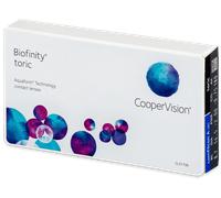 Biofinity Toric (6 lentilles) Puissance: -1.75, BC: 8.70, Diamètre: 14.50, Cylindre: -1.75, Axe: 100° -1.75