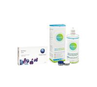 Biofinity Toric CooperVision (6 lentilles) + Solunate Multi-Purpose 400 ml avec étui