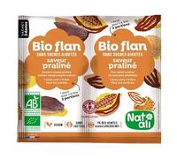 BIOFLAN PRALINE SANS SUCRE 10G, NATALI, UNITÉ