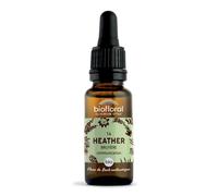 Biofloral 14 Heather Bruyère Fleur De Bach Flacon Compte-Gouttes Bio Demeter 20ml