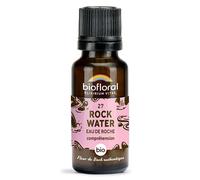 BIOFLORAL - 27 Rock Water, Eau de Roche BIO - Compréhension - Fleur de Bach Authentique - 470 Granules - Sans Alcool