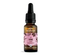 Biofloral 32 Vine Vigne Fleur De Bach Flacon Compte-Gouttes Bio Demeter 20ml
