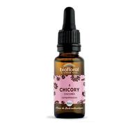 Biofloral Chircory 08 Fleur de Bach Elixir Floral du docteur Bach Chicorée en Compte-Gouttes Compréhension et Acceptation 20 ml