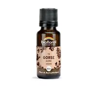 Biofloral Fleur de Bach Gorse Ajonc 470 Granules | Aide à retrouver espoir et détermination face au découragement. Format sans alcool, bio.