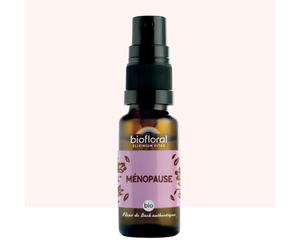 Biofloral Fleur de Bach Ménopause Bio Spray 20 ml | Vivez sereinement cette nouvelle étape de vie grâce au complexe Ménopause en spray