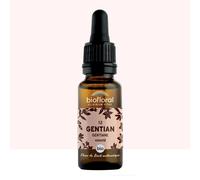 Biofloral Fleurs de Bach Gentiane n°12 Élixir 20 ml compte-gouttes