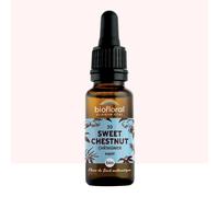 Biofloral - fleur de bach n°30 sweet chestnut, châtaignier - bio demeter