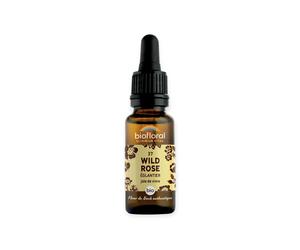 Biofloral Fleur de Bach n°37 Wild Rose Églantier Bio Demeter 20ml