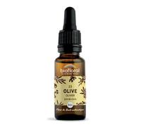 Biofloral Fleur de Bach Olive Bio 20 ml | Favorise la vitalité et aide à dissiper la sensation de lassitude. Certifiée Demeter et Bio. Sans alcool.