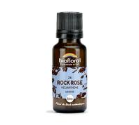 Biofloral Fleur de Bach Rock Rose 470 Granules | Aide à faire face aux situations stressantes avec calme et détermination. Format sans alcool, bio.