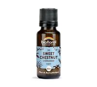 Biofloral Fleur de Bach Sweet Chestnut 470 Granules | Aide à retrouver espoir et optimisme dans les moments difficiles. Format sans alcool, bio.