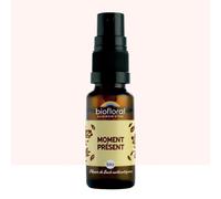 Biofloral Fleurs de Bach Moment Présent Bio Spray 20 ml | Complexe de 7 Fleurs de Bach pour vivre pleinement l'instant présent. Format spray pratique.