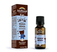 BIOFLORAL KIDS - Beaux Rêves - BIO - 470 Granules - Relaxation - Fleurs de Bach Authentiques - Sans Alcool