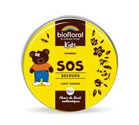 BIOFLORAL KIDS - SOS Secours BIO - Soutien émotionnel - Fleurs de Bach Authentiques - Sans Alcool - 45g