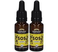 BIOFLORAL SOS Jour Serein Goutte(S) Orale(S) 2x20 ml