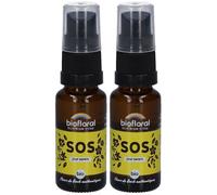 BIOFLORAL SOS Jour Serein Spray 2x20 ml