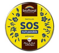 Biofloral Sos Secours Nuit Paisible Pastilles Bio 50 Gr