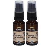 BIOFLORAL Trouver La Motivation Spray 2x20 ml