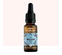 Biofloral Fleur De Bach 38 Willow Saule Compte Gouttes Bio Demeter 20 ml