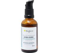Bioflore Huile Massage Jambes légères Bio Délassant Revitalisant 50ml + Pompe
