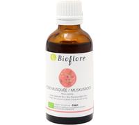 Bioflore Huile Végétale Rose Musquée Bio Revitalisante 50ml