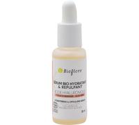 Bioflore Sérum Bio Hydratant Repulpant Fleur Oranger Sans Eau Ajoutée 2% Acide Hyaluronique 30ml